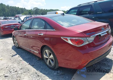 2012 Hyundai Sonata Hybrid z USA, uszkodzony, nr VIN KMHEC4A47CA032198